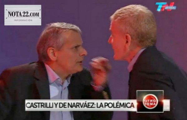 Duro cruce entre Francisco De Narváez y Javier Castrilli