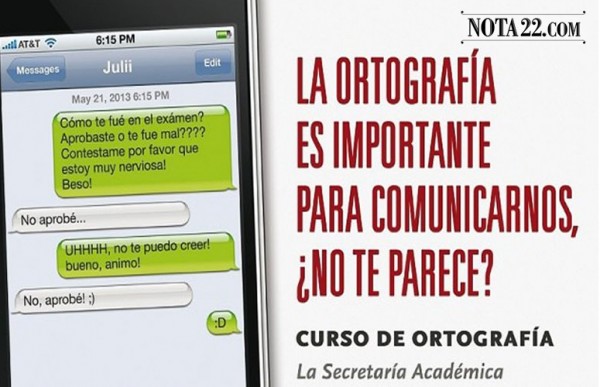 Universitarios avanzados volvern a estudiar conceptos bsicos de ortografa