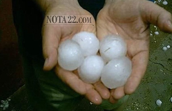 Feroz pedrea azot� la zona agr�cola de R�o Cuarto y Tercero Arriba