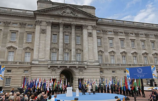 Detenido por intentar entrar en Buckingham con un cuchillo