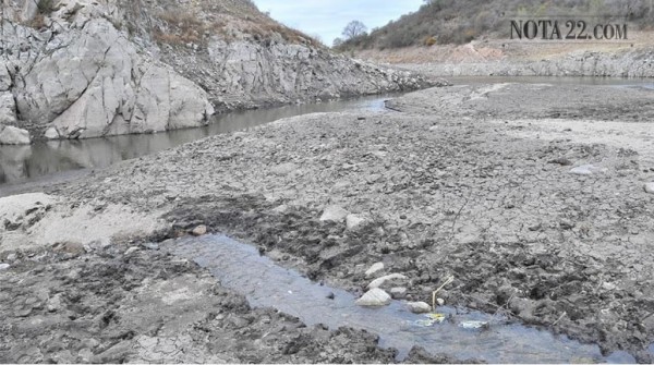 La Quebrada, con la peor bajante de su historia