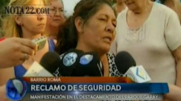 Barrio Roma: los vecinos volvieron a movilizarse por mayor seguridad