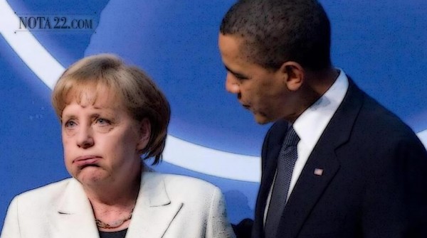 Angela Merkel y otra foto blanco de burlas en las redes sociales