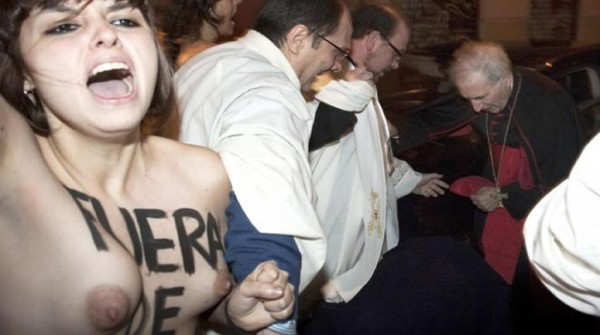 Im�ges | Activistas de Femen a favor del aborto