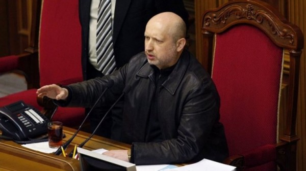 Nombran presidente interino al jefe del Parlamento