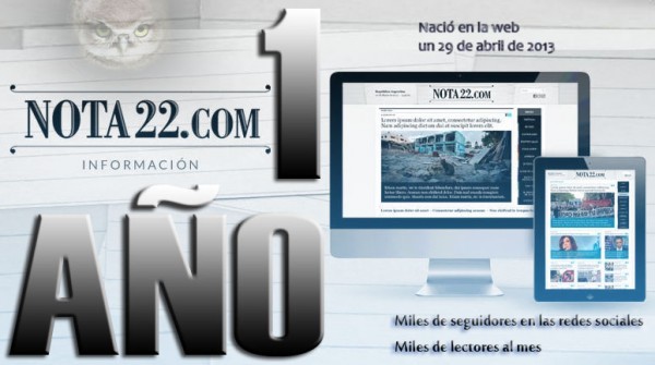 NOTA22.COM cumple un ao