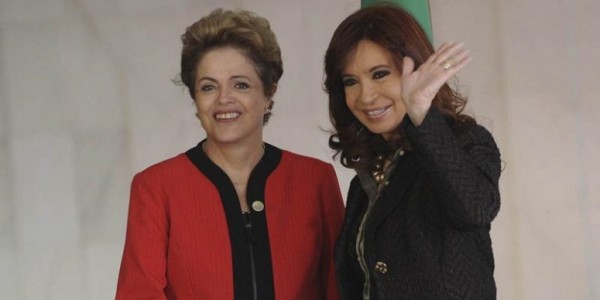 La Presidenta mantuvo una reuni�n bilateral con Rousseff en Brasilia