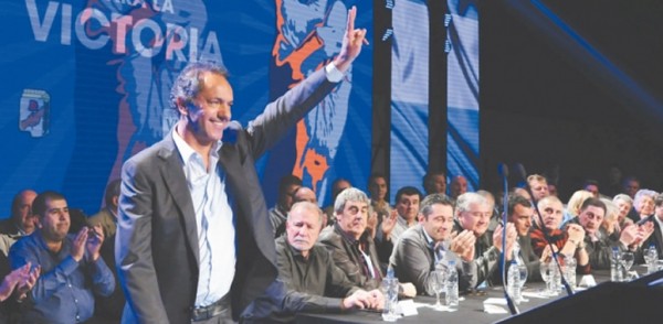 Lanzamiento de la �Mesa Sindical Scioli Presidente� en Santa Fe