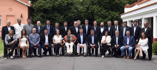 Macri almorz� con todos los gobernadores en Olivos