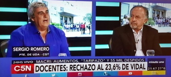 ROMERO: �Al d�a de hoy, es dif�cil el comienzo de las clases