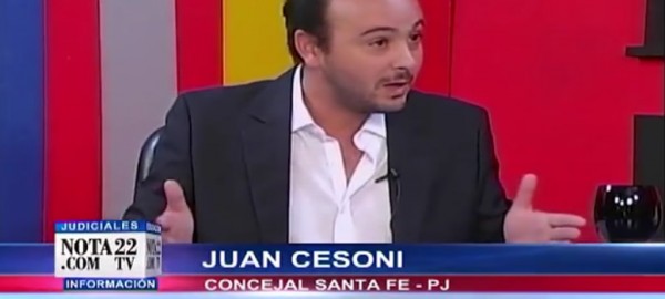Cesoni: �Hoy la oposici�n en Santa Fe tiene s�lo dos concejales�