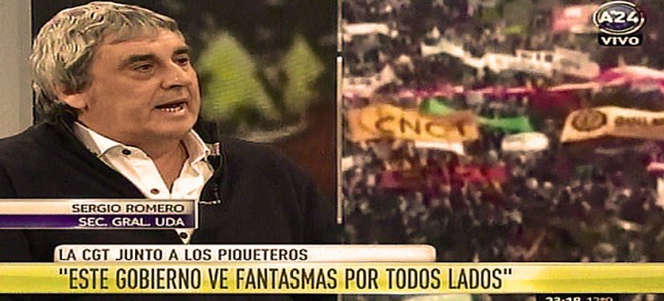 ROMERO: �ESTE GOBIERNO VE FANTASMAS POR TODOS LADOS�