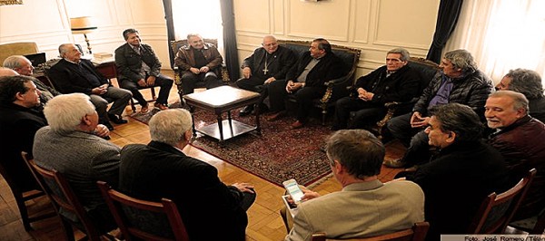 Con eje en la pobreza, la CGT recibió a la Pastoral Social