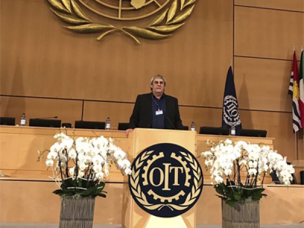 Romero llev el reclamo docente a la 106 conferencia internacional del trabajo de la OIT