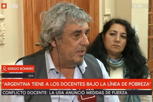 UDA realizar paros docentes en varias provincias | Denunciar al Gobierno argentino ante la OCDE