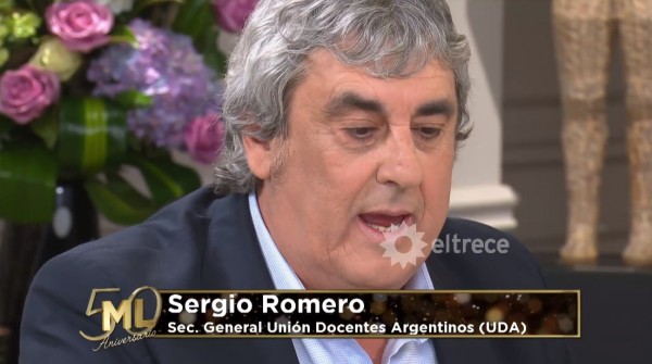 Romero en lo de Mirtha Legrand: 