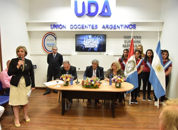 Inauguraron el Instituto Superior de UDA