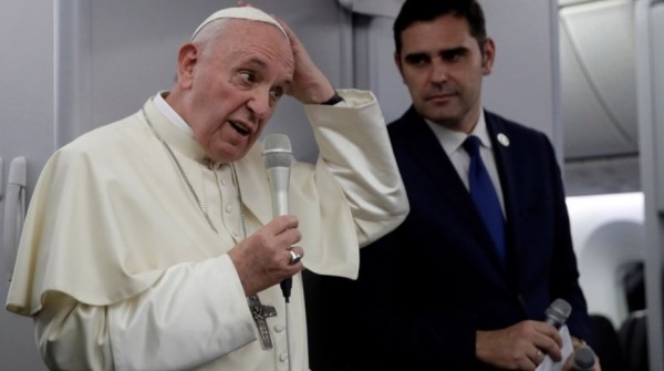 El papa Francisco teme 