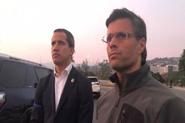 El lder opositor venezolano Leopoldo Lpez se refugi en la embajada de Chile