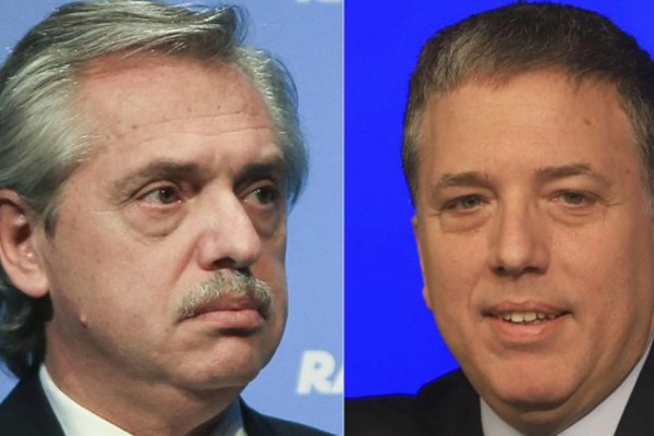 Dujovne cruzó a Alberto Fernández por estadísticas de la
