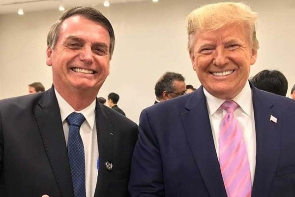 En medio de las crticas, Trump le dio a Bolsonaro su 