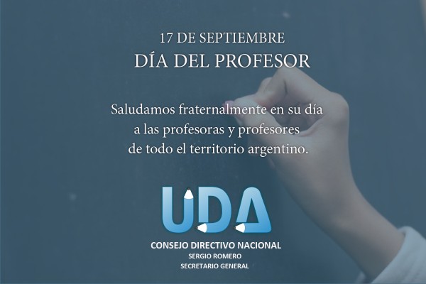 17 de septiembre | Da del profesor