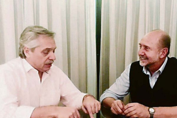 �Alberto Fern�ndez podr�a entregarle el mando a Omar Perotti?