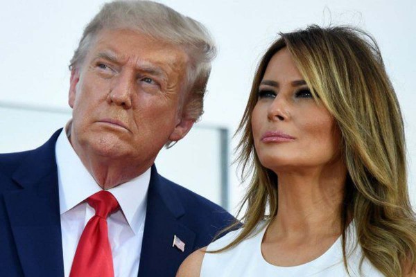 Donald Trump y su esposa Melania dieron positivo de coronavirus