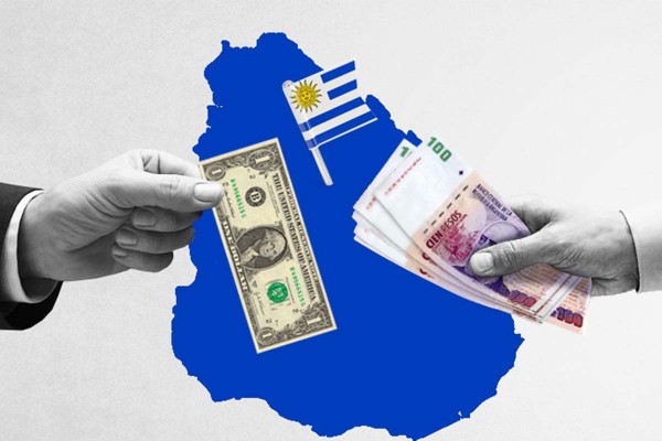 Nadie quiere pesos: la increíble cantidad de moneda argentina que se necesita para comprar 1 dólar en Uruguay