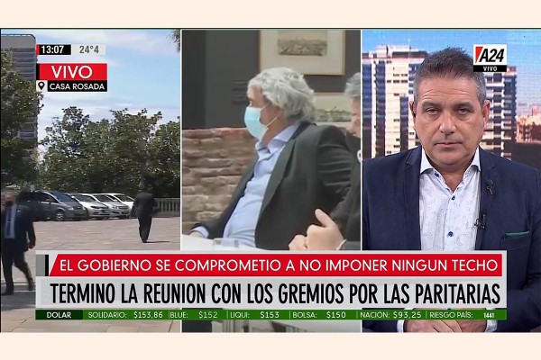 Cafiero ratific� ante sindicalistas que habr� 