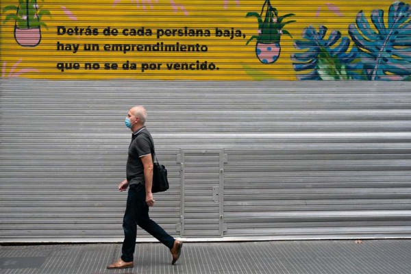 Seg�n una encuesta, al 56% de los argentinos le preocupan m�s las consecuencias econ�micas de la pandemia que infectarse con el virus