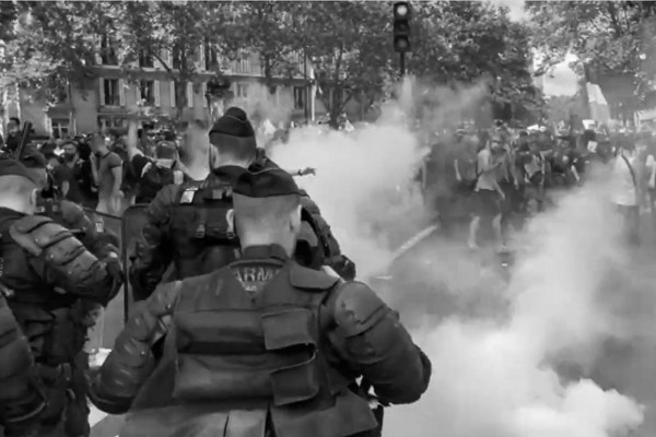 Tensi�n en Francia: masivas manifestaciones contra el pase de salud y la vacunaci�n obligatoria para profesiones