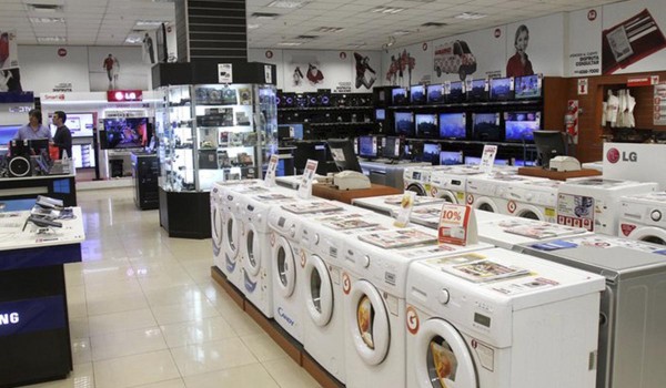 La venta de electrodom�sticos se derrumbe un 33% en el primer semestre