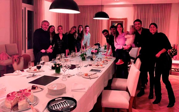 Alberto Fern�ndez: �Fabiola convoc� a un brindis que no debi� haberse hecho�