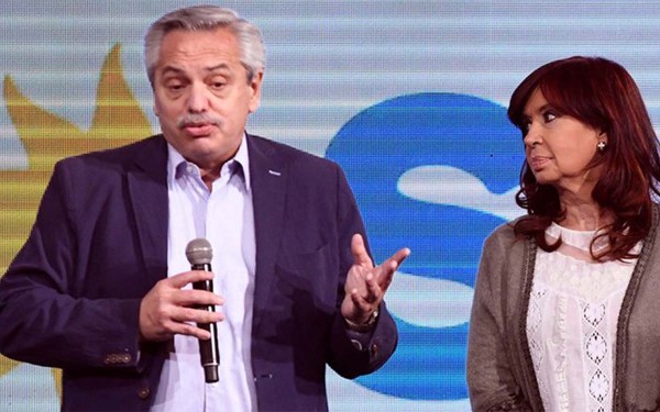 Alberto Fernndez y Cristina Kirchner pactaron una tregua poltica hasta las elecciones legislativas del 14 de noviembre