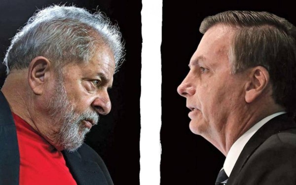 Elecciones en Brasil: Nueva encuesta sobre Lula y Jair Bolsonaro