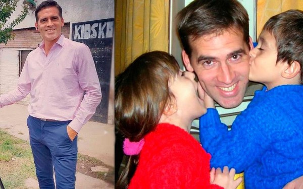 El drama del periodista Sebastián Domenech: “Hace seis años no veo a mis hijos y tengo miedo por ellos, no van a la escuela y no sé cómo están”