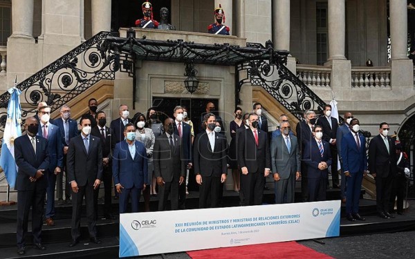 Argentina presidirá la Celac durante 2022