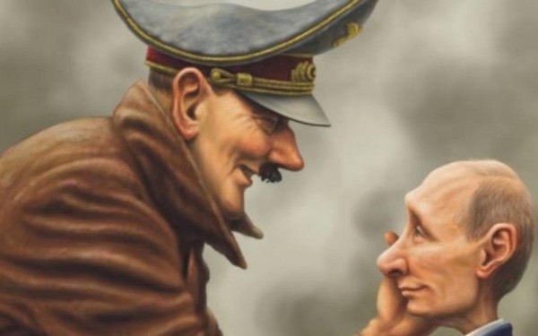 El presidente ucraniano Volodimir Zelenski compar a Putin con Hitler