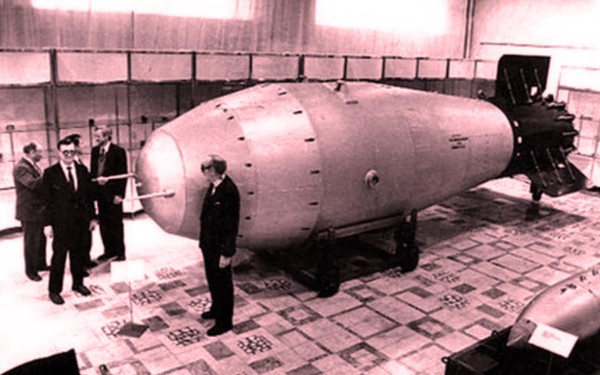 LA BOMBA DEL ZAR, EL ARMA NUCLEAR CON LA QUE LOS RUSOS AMENAZARON AL MUNDO EN 1961
