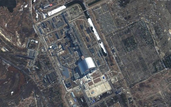 La lnea elctrica de la central nuclear de Chernbil fue daada por las fuerzas rusas