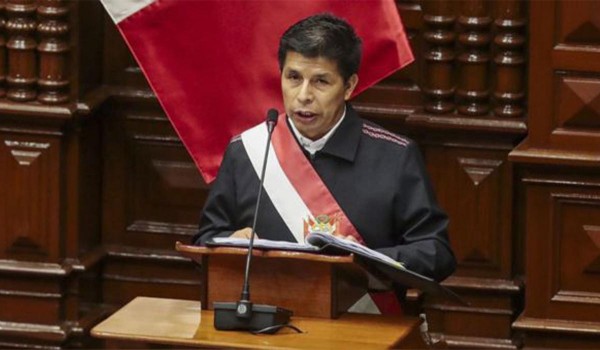 El Congreso peruano destituy a Pedro Castillo de la presidencia