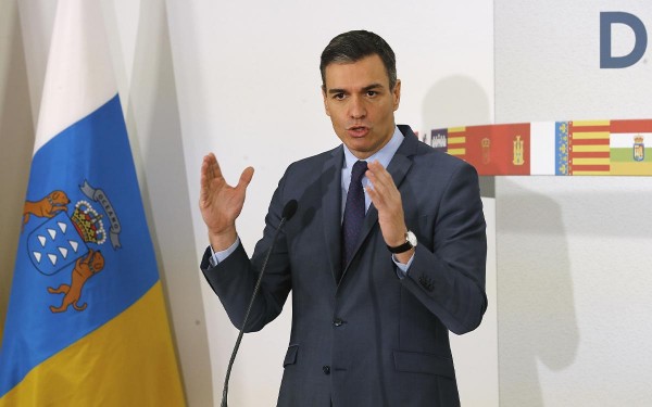 Pedro Snchez lleg a Kiev para manifestar el apoyo de Espaa al Gobierno ucraniano