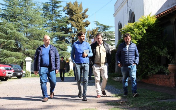 Pullaro y Basile con la mirada puesta en el sector productivo de La Capital