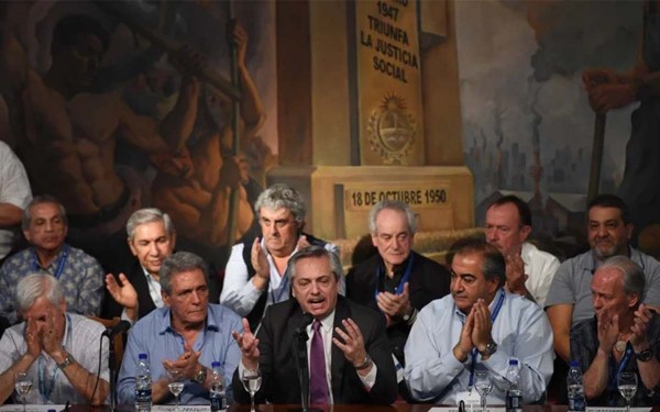 Finalmente, Alberto Fern�ndez estar� el viernes en la CGT para un acto por el aniversario de la muerte de Per�n