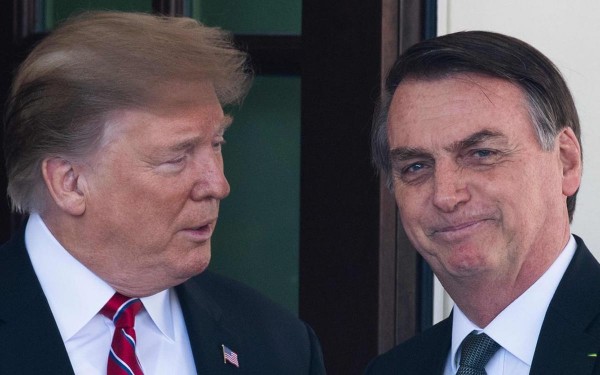 Elecciones en Brasil: Donald Trump apoy a Jair Bolsonaro