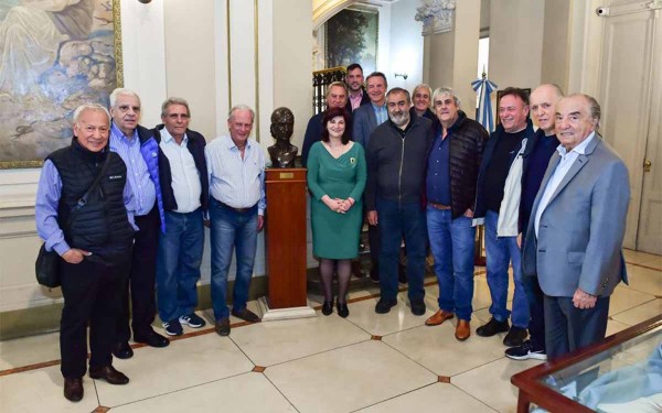 La CGT se reuni� con Kelly Olmos