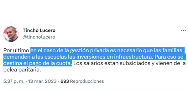 Raro. Lucero delega en 