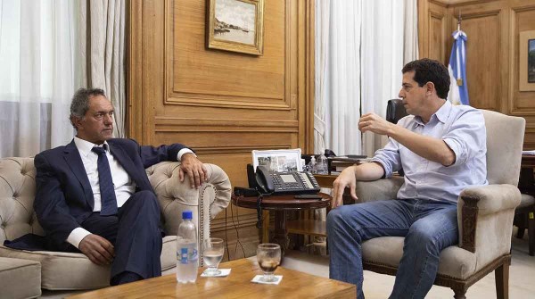 Daniel Scioli y Wado De Pedro entran de lleno en la campaña tras la baja de Cristina Kirchner