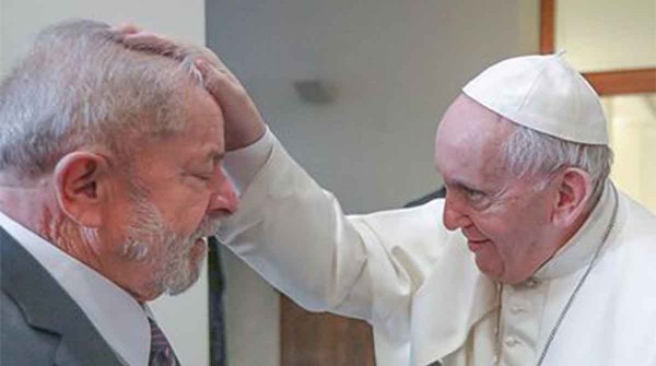 Lula visit al papa Francisco y conden el hambre en el mundo: 
